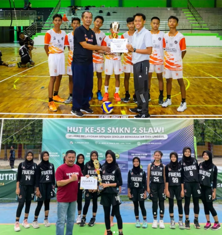 Tim Basket Putri dan Tim Voli Putra Sempala👏